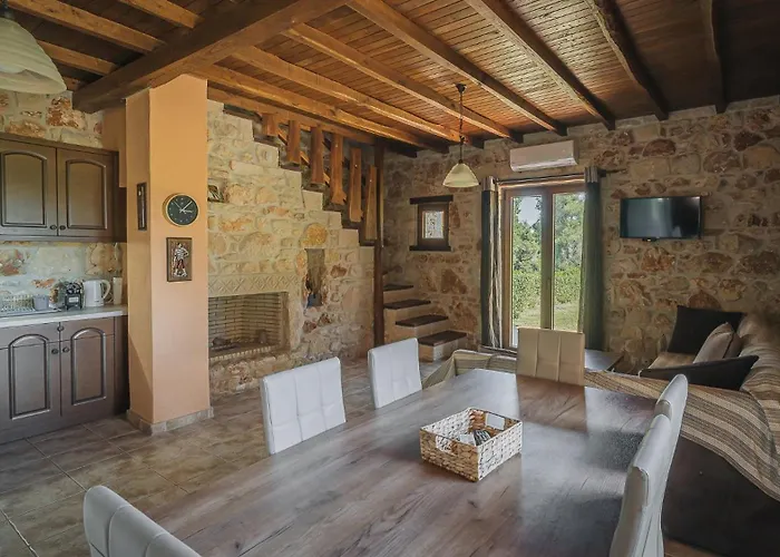 Ferienhaus Stone Made Private Pool Villa 4 Kriopigi *