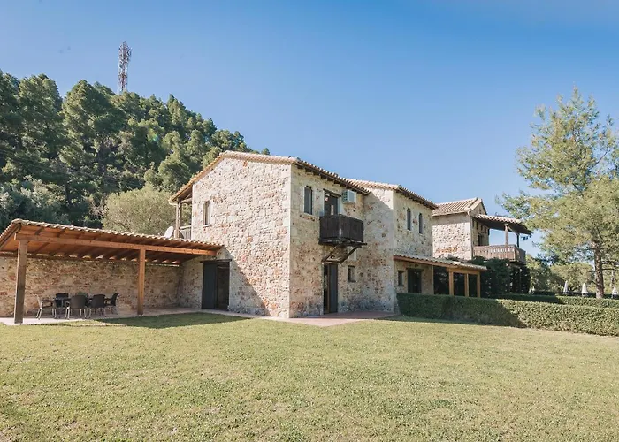 Сasa de vacaciones Stone Made Private Pool Villa 4 Kriopigi