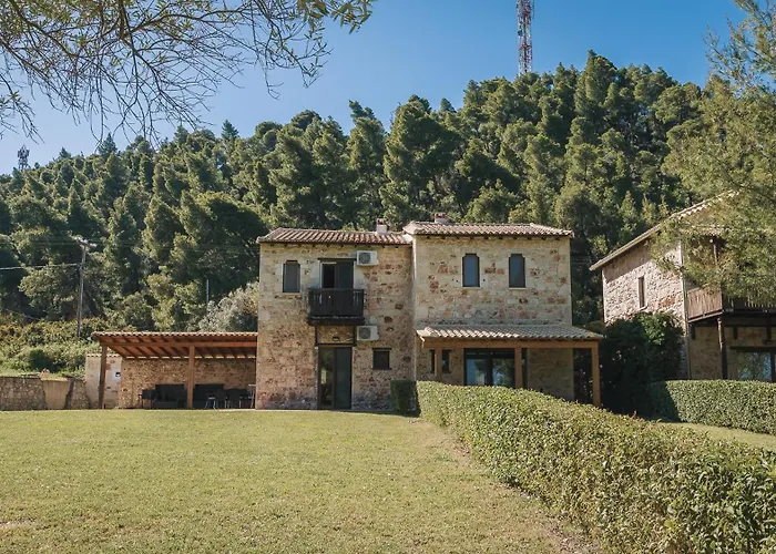 Stone Made Private Pool Villa 4 Kriopigi *