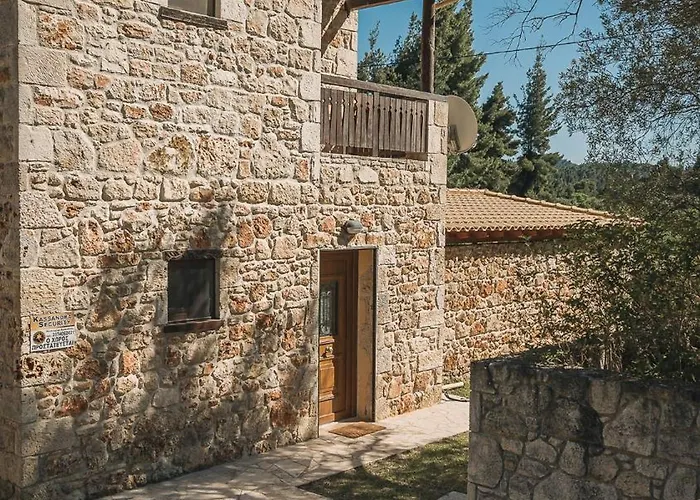 Stone Made Private Pool Villa 4 Kriopigi Сasa de vacaciones Kriopigi