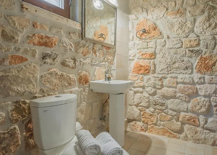 Stone Made Private Pool Villa 4 Kriopigi Tatil Evi